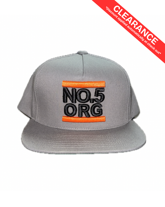 No5 UNDMC Snapback - Grey