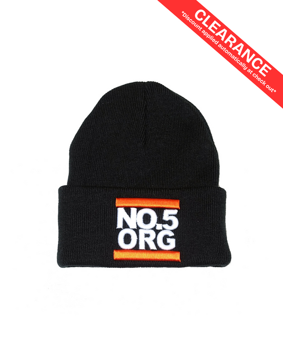 No5 UNDMC Beanie - Black