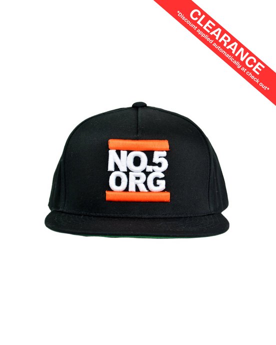 No5 UNDMC Snapback - OG Black