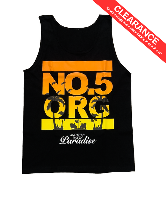 No5 UNDMC Paradise Tank Top - Black
