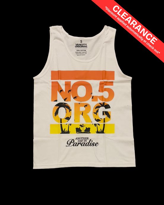 No5 UNDMC Paradise Tank Top - White