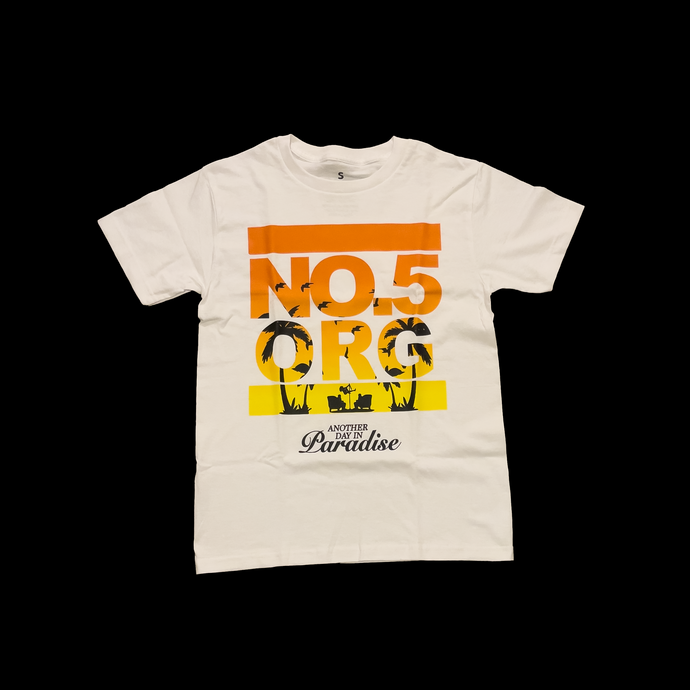 No5 UNDMC Paradise T-Shirt - White