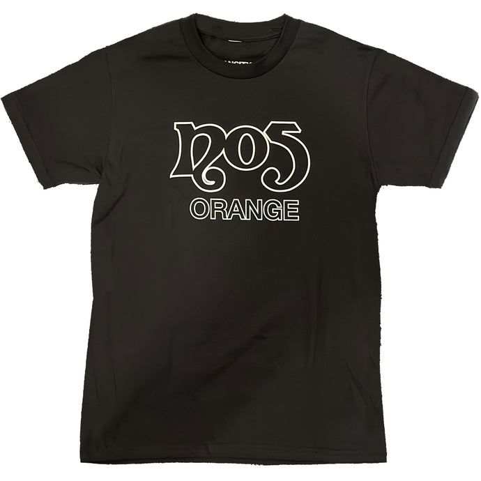 Classic No5 T-Shirt - Outline - Black