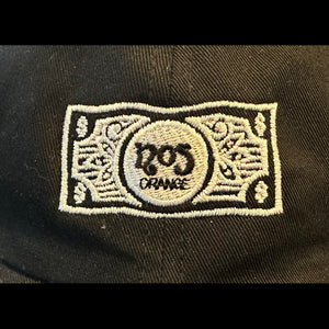 No5 DollarBill Logo Strapback - Black
